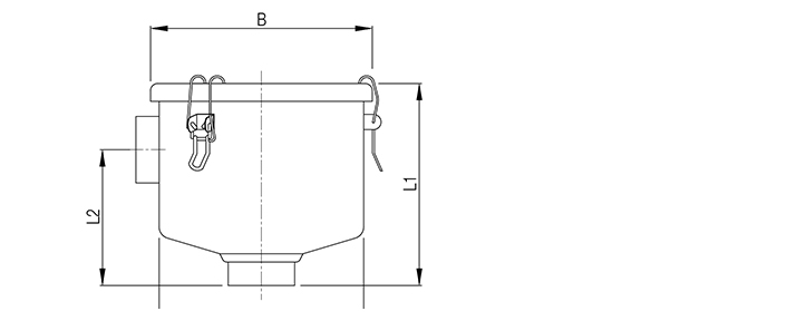 VFS-03-P - Dimensions