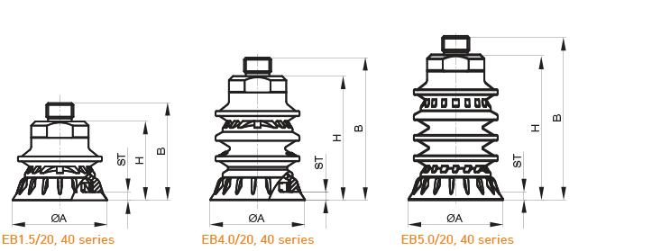 EB1.5, EB4.0, EB5.0 series