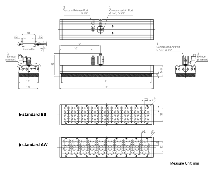 G130- Dimensions