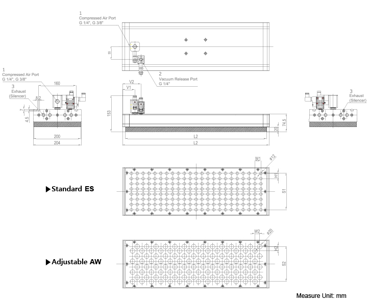 G200 - Dimensions