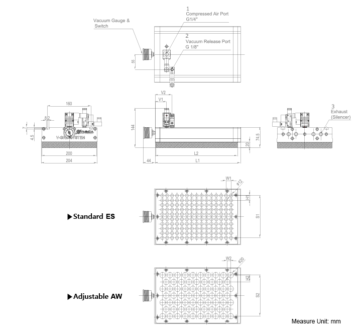 G200 - Dimensions