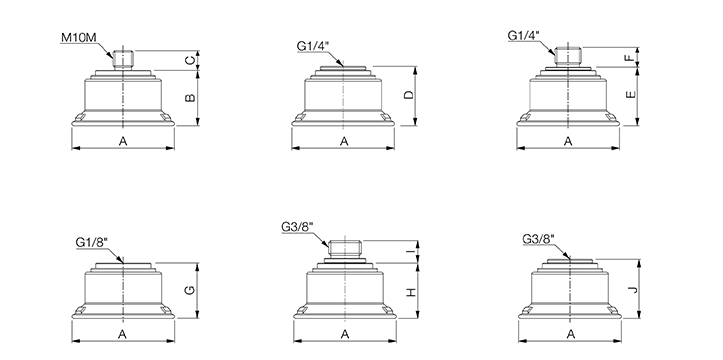 FCF50 - Dimensions