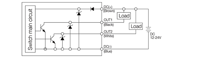 V17-GA: NPN output