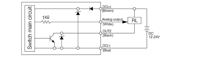 VP32: NPN output with Analog output